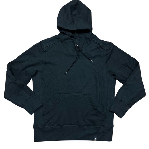 NWOT American Giant Men's Black Classic Pullover Hoodie L Cozy - Picture 2 of 7